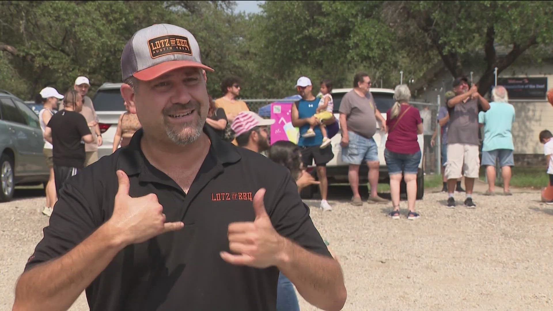 The owner of an Austin barbecue truck got a fresh start on Saturday. Roy Lotz, owner of Lotz of BBQ, had his trailer stolen last year.
