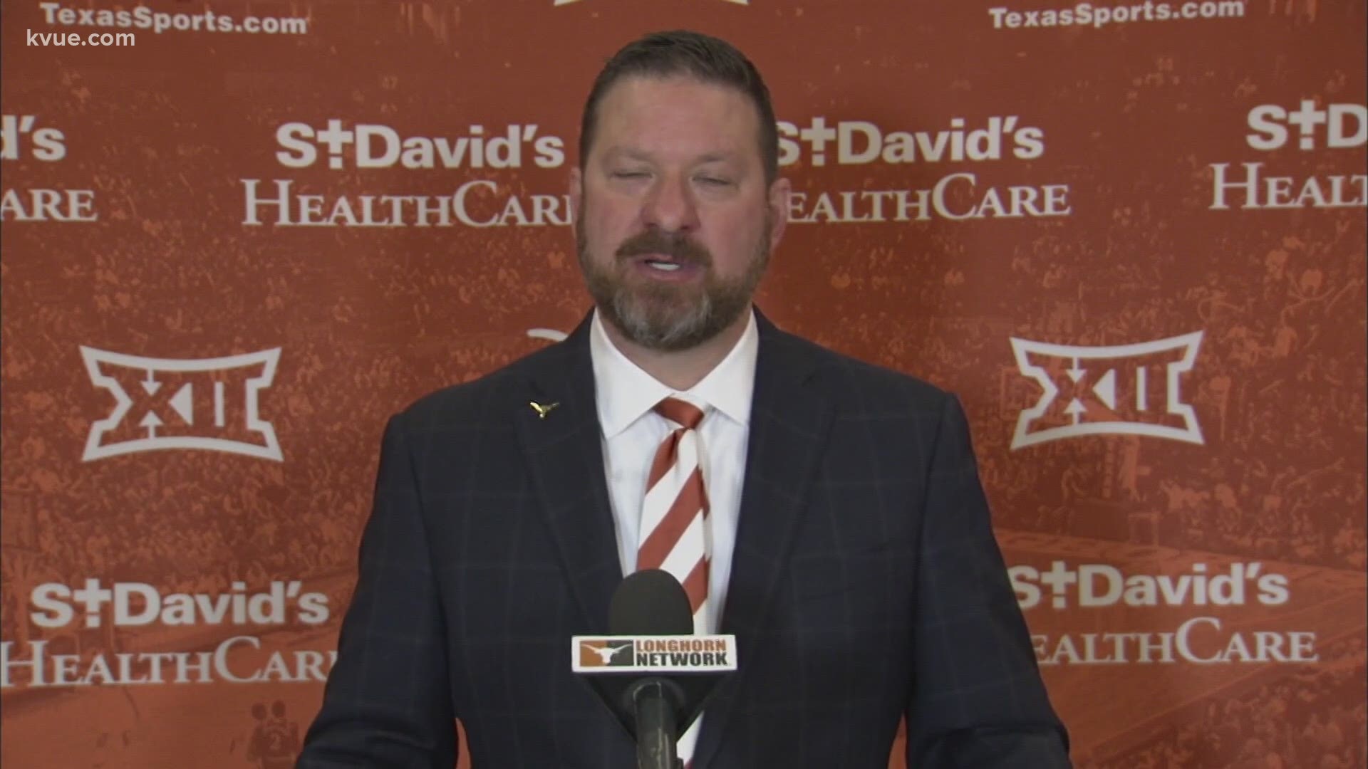 Coach Chris Beard promised to build a tough, disciplined team and to "unite the Texas family" by adding a few former Longhorns to his staff.