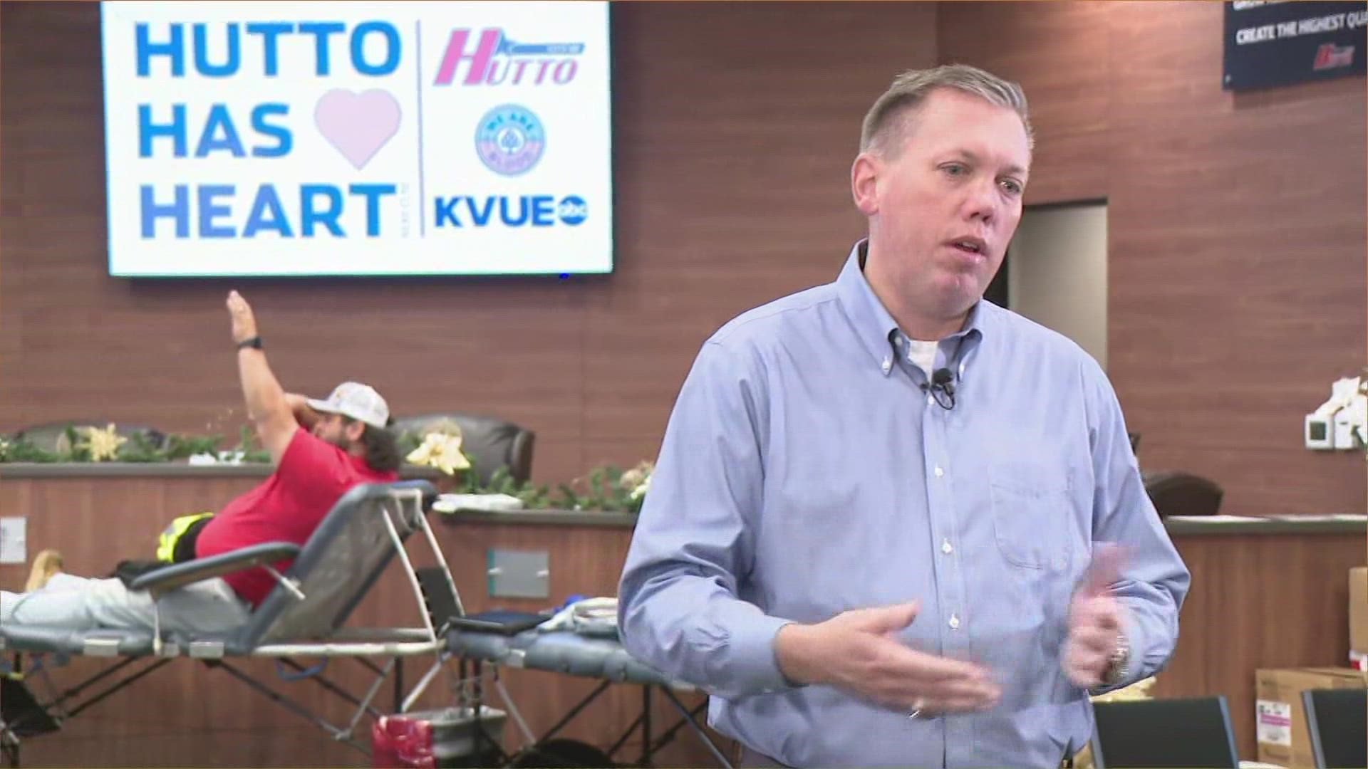 KVUE Cares, the City of Hutto and We Are Blood have partnered to bring blood donations to the community. Hutto Mayor Mike Snyder explains the benefits.