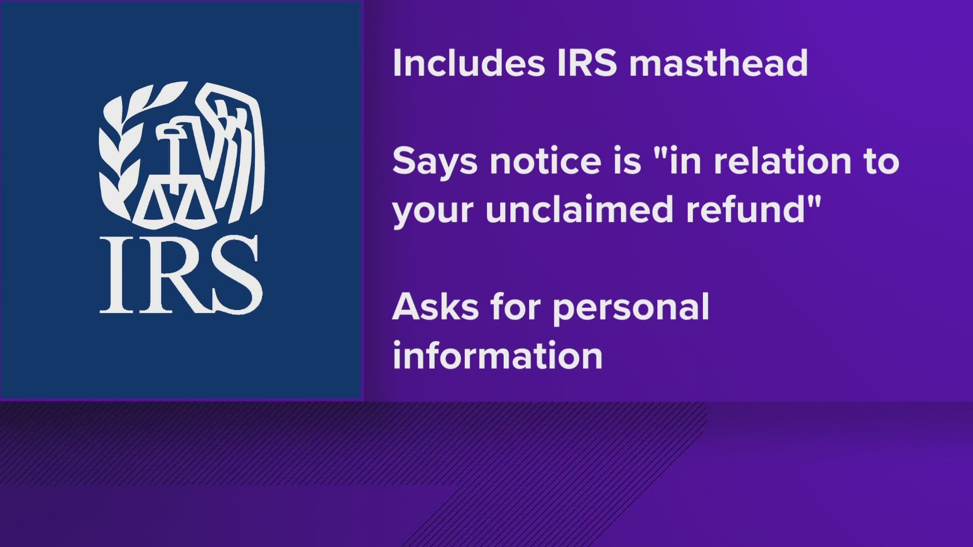 IRS scam targets taxpayers through mail