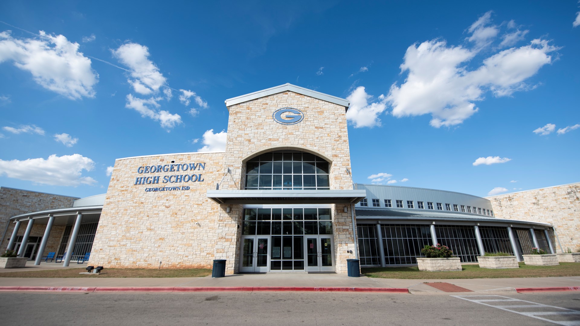Police and the Texas Rangers are searching for the person who called in a bomb threat to Georgetown High School Wednesday morning.