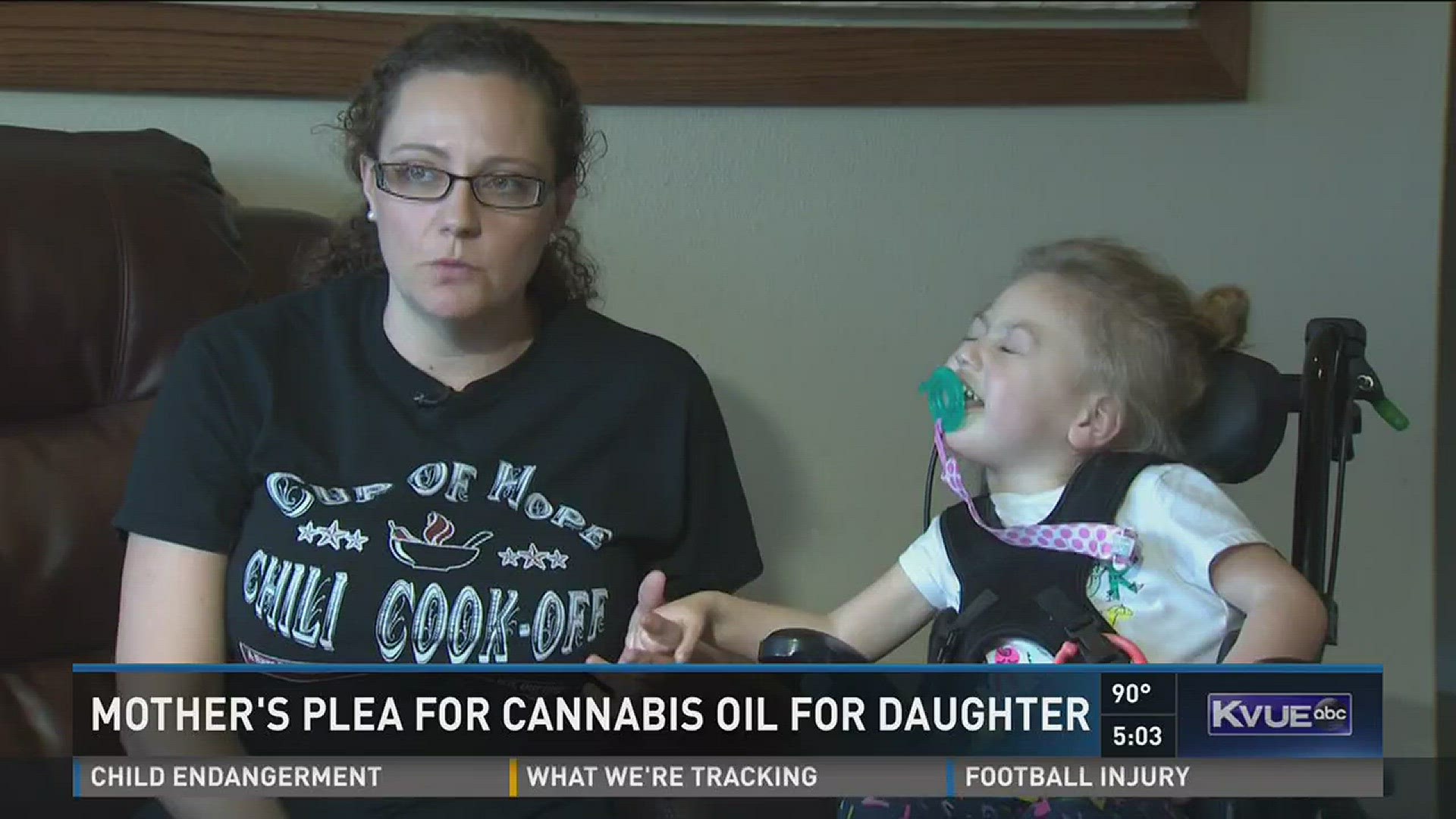 Mother's plea for cannabis oil for daughter
