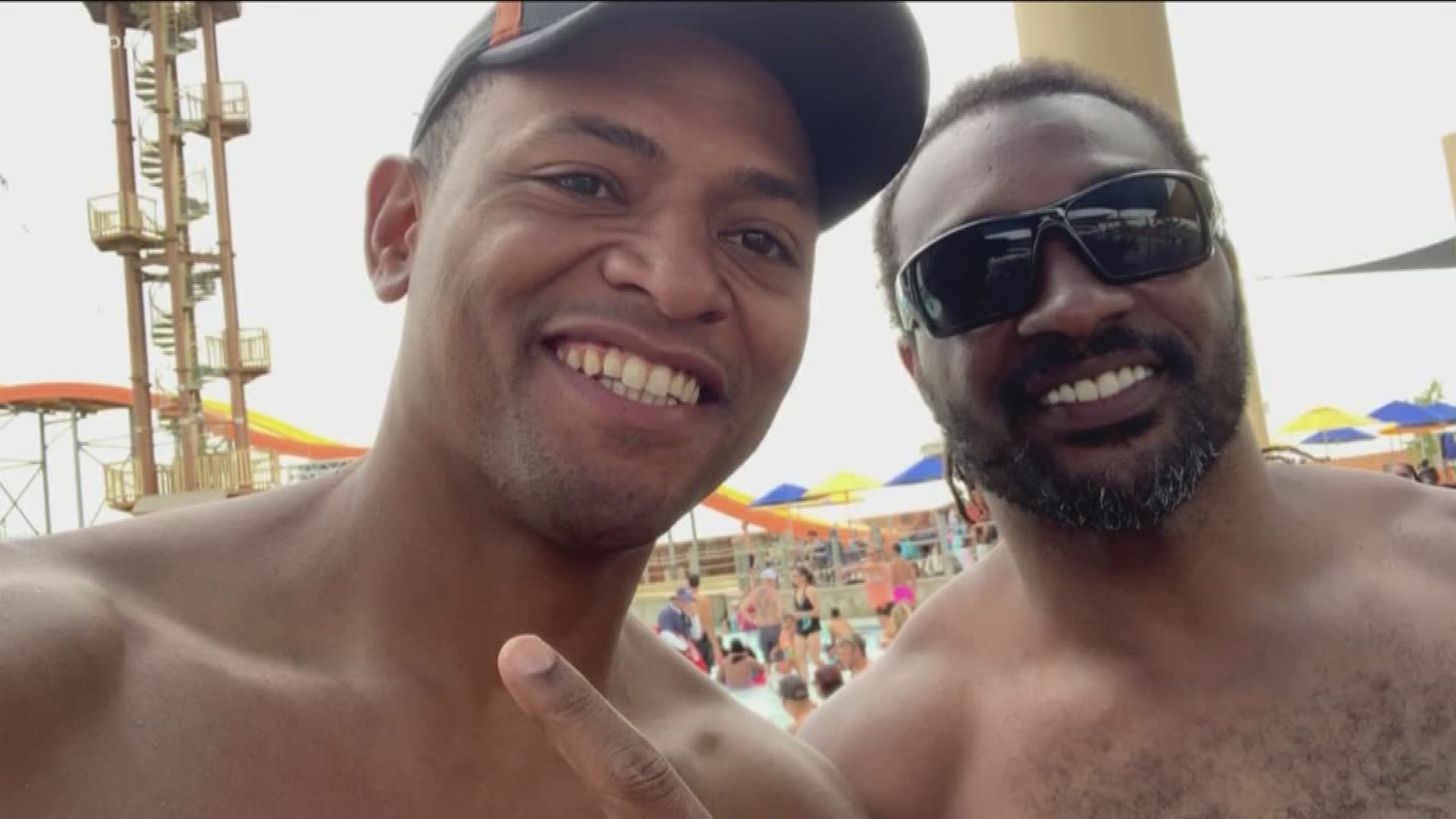 Cedric Benson – who was killed in a motorcycle crash on Saturday – and Will Matthews both played for the University of Texas. Matthews said they were running back brothers.