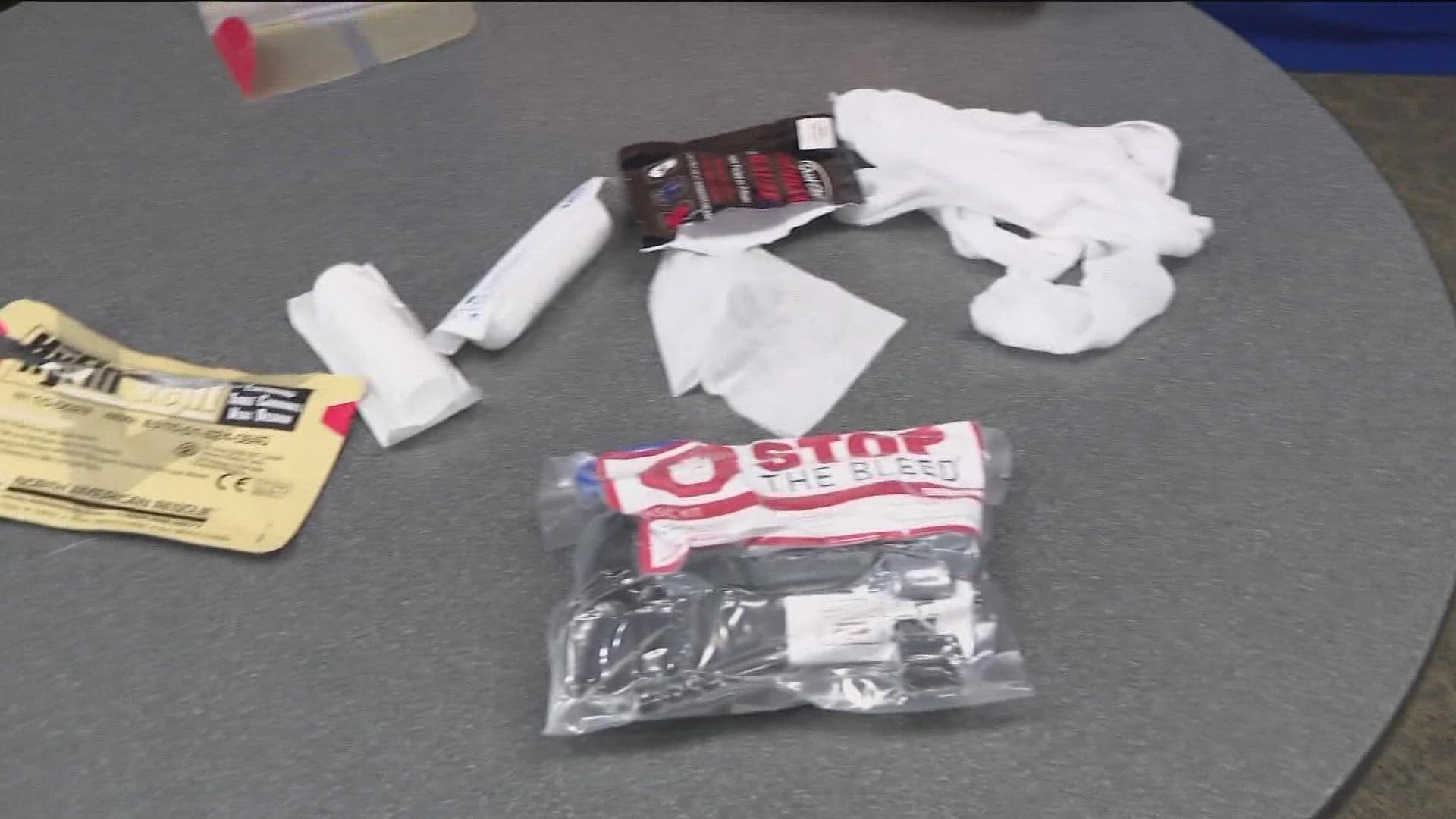 ATCEMS is offering a "Stop the Bleeding" training course to help people understand how to save someone's life from a gunshot wound.