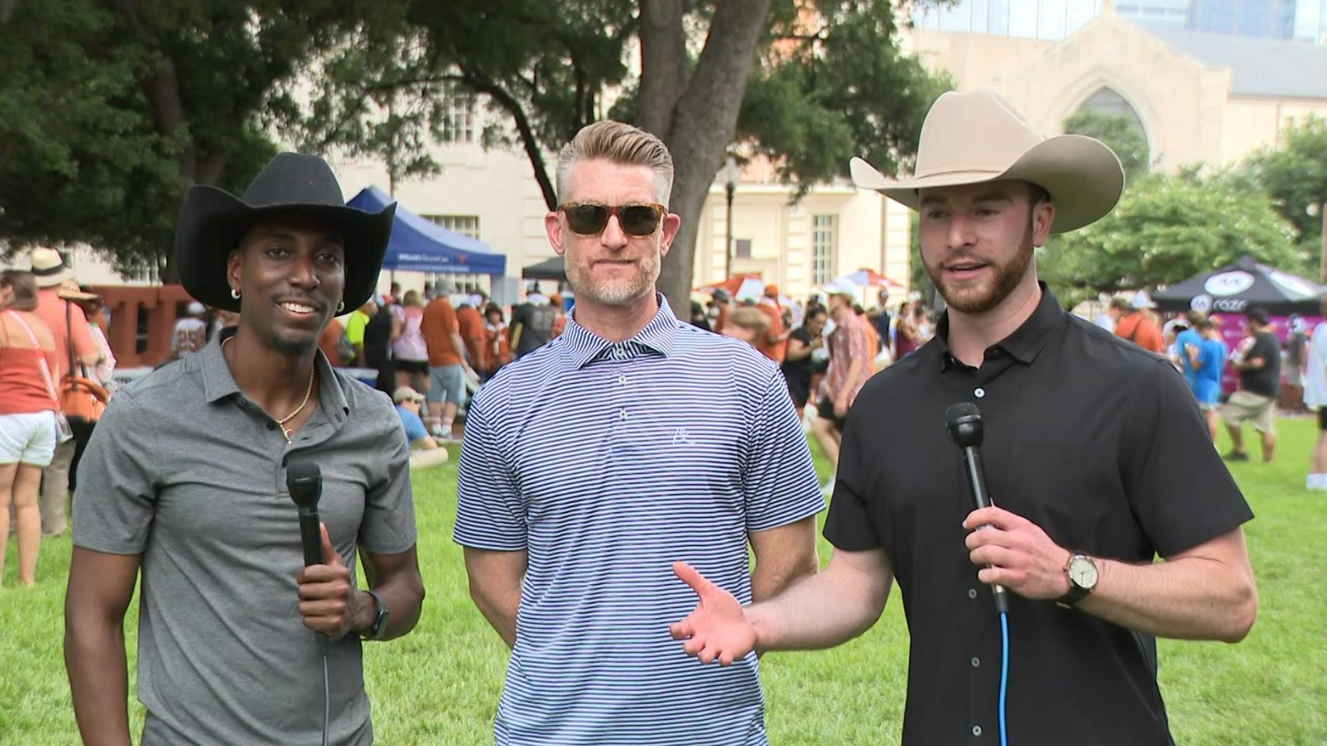 During the University of Texas at Austin's "SEC Celebration" event, SEC Network's Marty Smith talked to the KVUE Sports team about the big move.