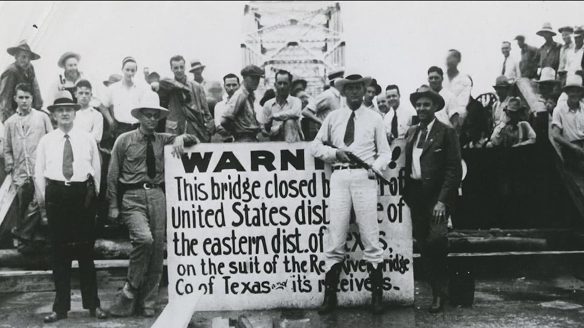The Backstory: When Texas and Oklahoma went to 'war' over a bridge across the Red River