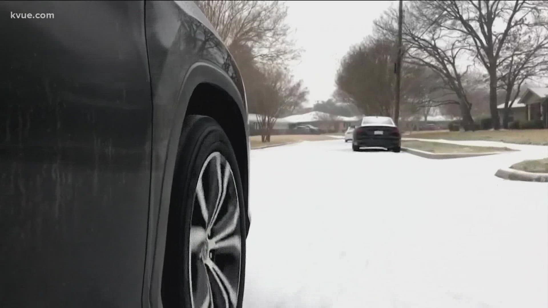 Here's what you can do if you absolutely need to drive somewhere during icy weather conditions.