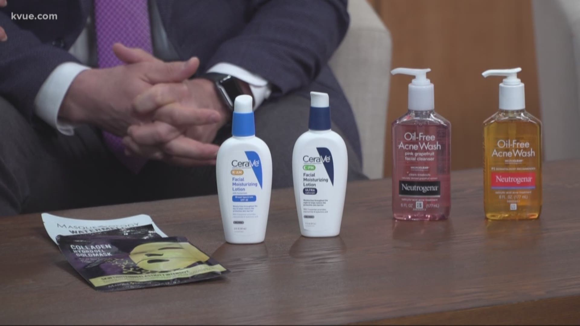 Dr. Ted Lain with Sanova Dermatology is at KVUE to explain the best products for men, women and teens.