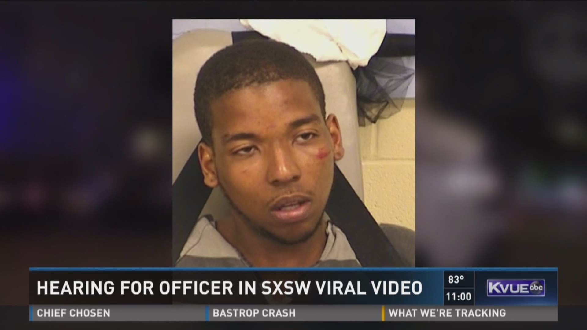 Hearing for officer in viral SXSW video