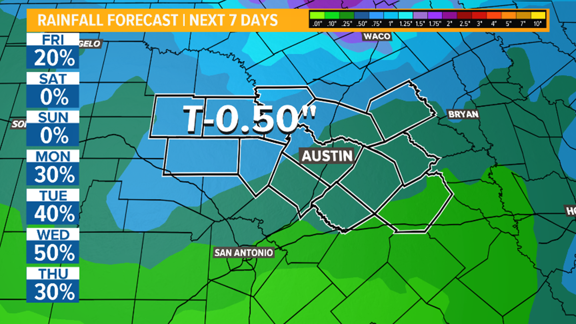 Austin weather: Tracking two cold fronts this week | kvue.com