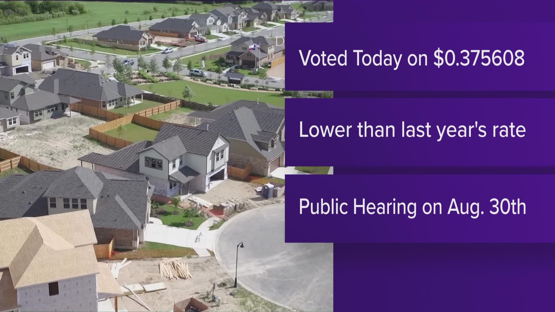 Some Williamson County homeowners could soon pay less in taxes.