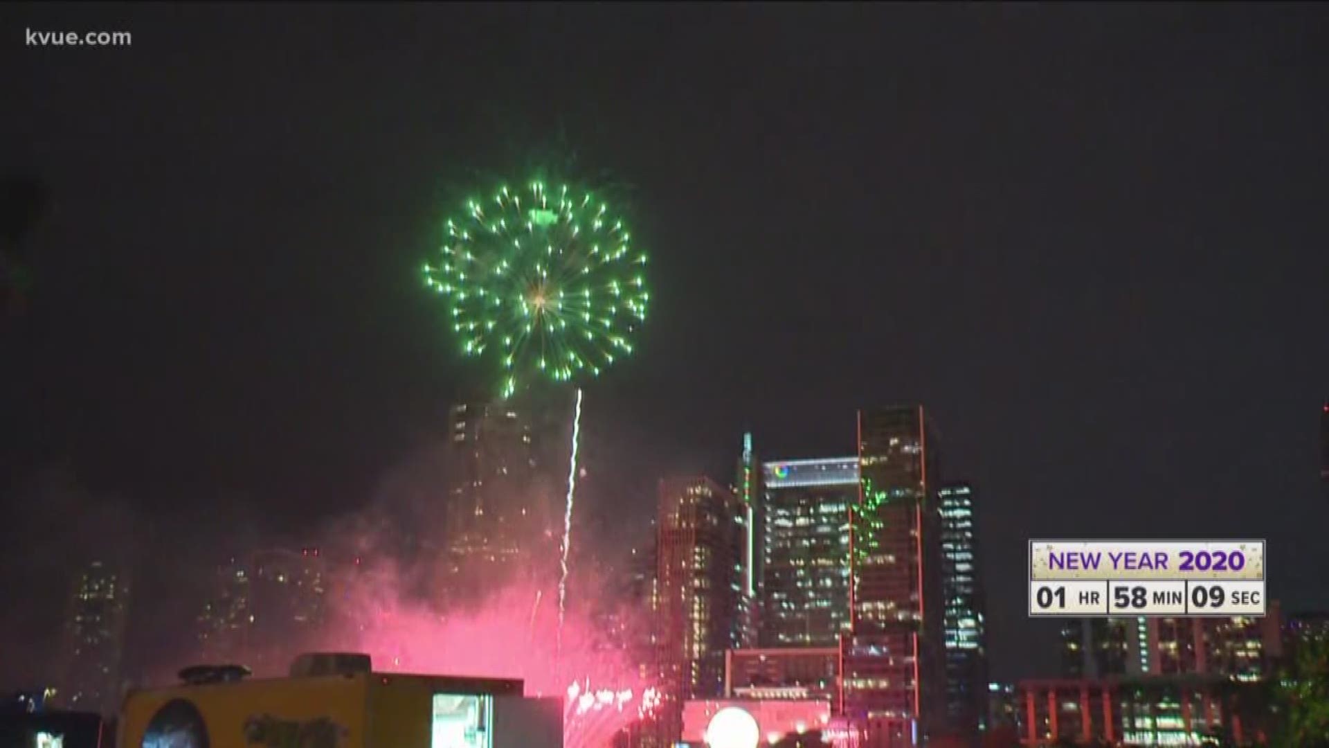 Luis De Leon joined us live from the City's official fireworks display.