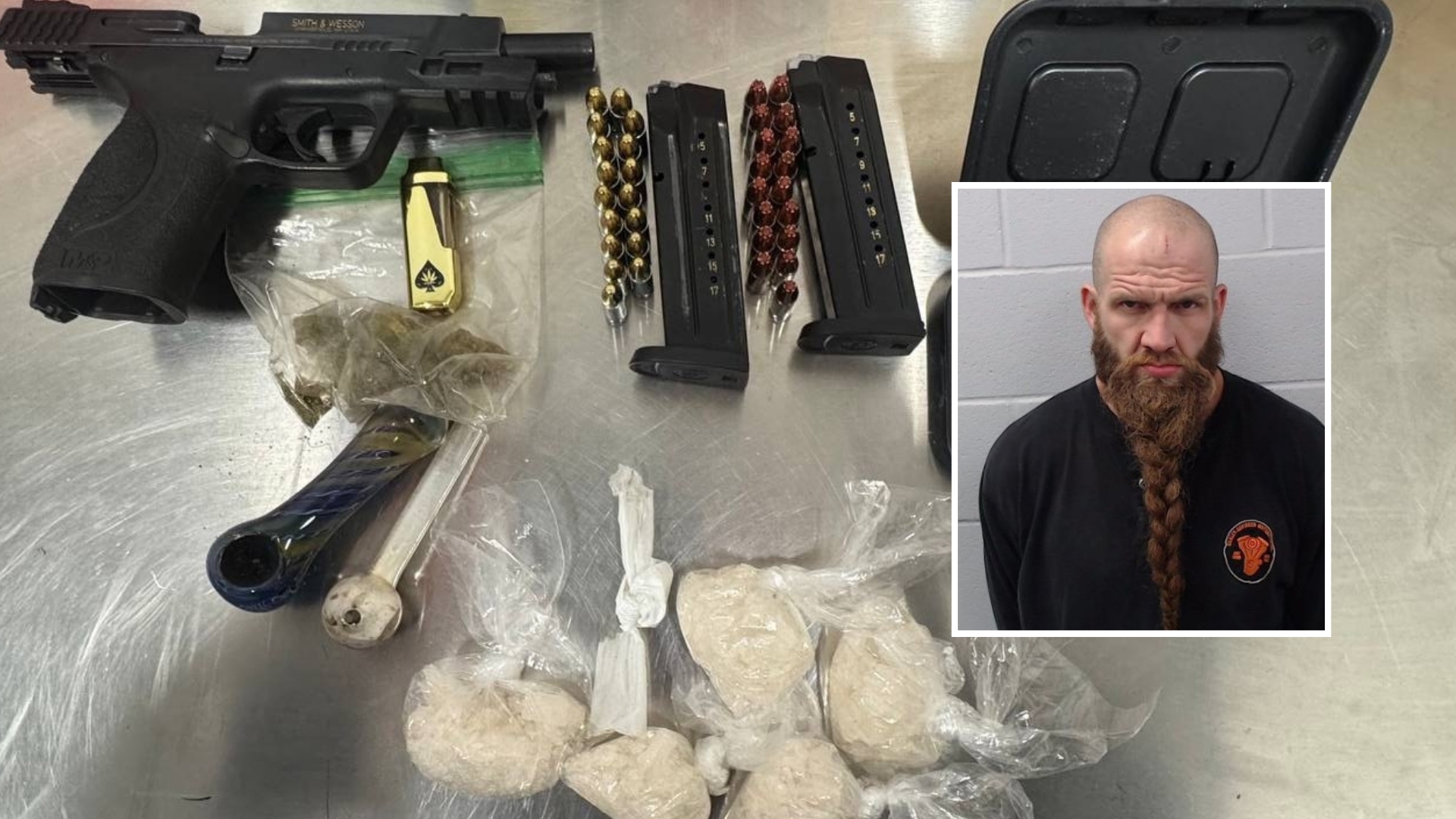 Lockhart man charged after allegedly being found with drugs, stolen gun ...