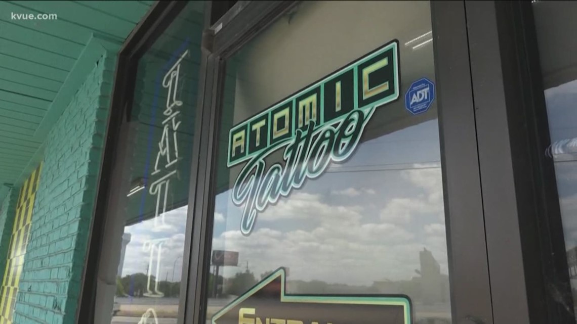 Texas tattoo shops don't know when they'll be allowed to reopen