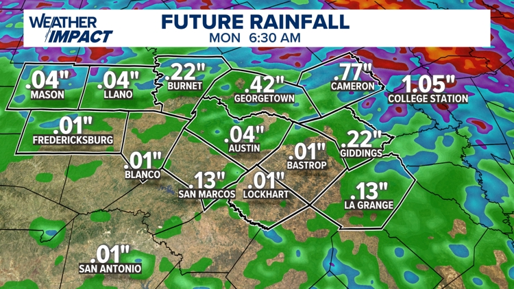 Wettervorhersage Austin Texas