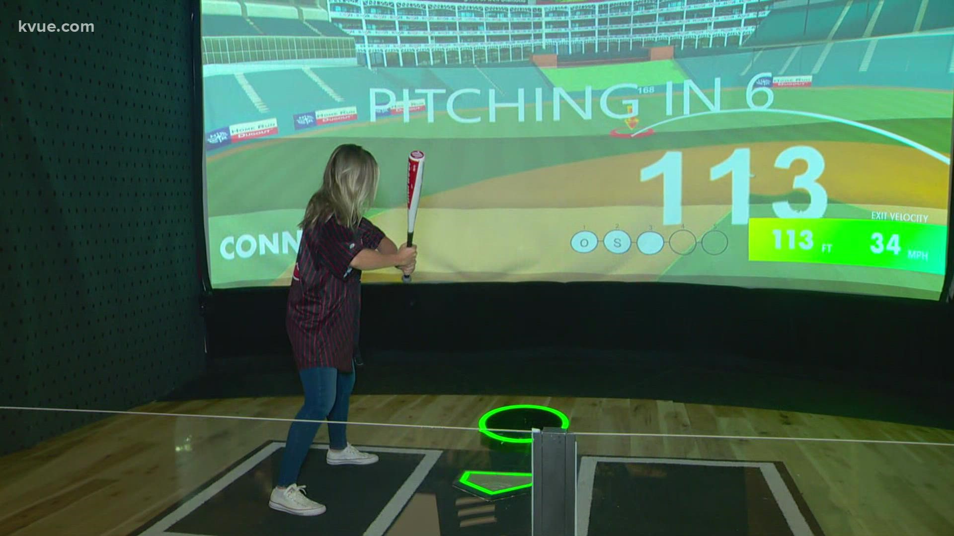 On Tuesday night, baseball fans will get to see how the minor league pros play. On Tuesday morning, the KVUE Daybreak team took a swing at it.