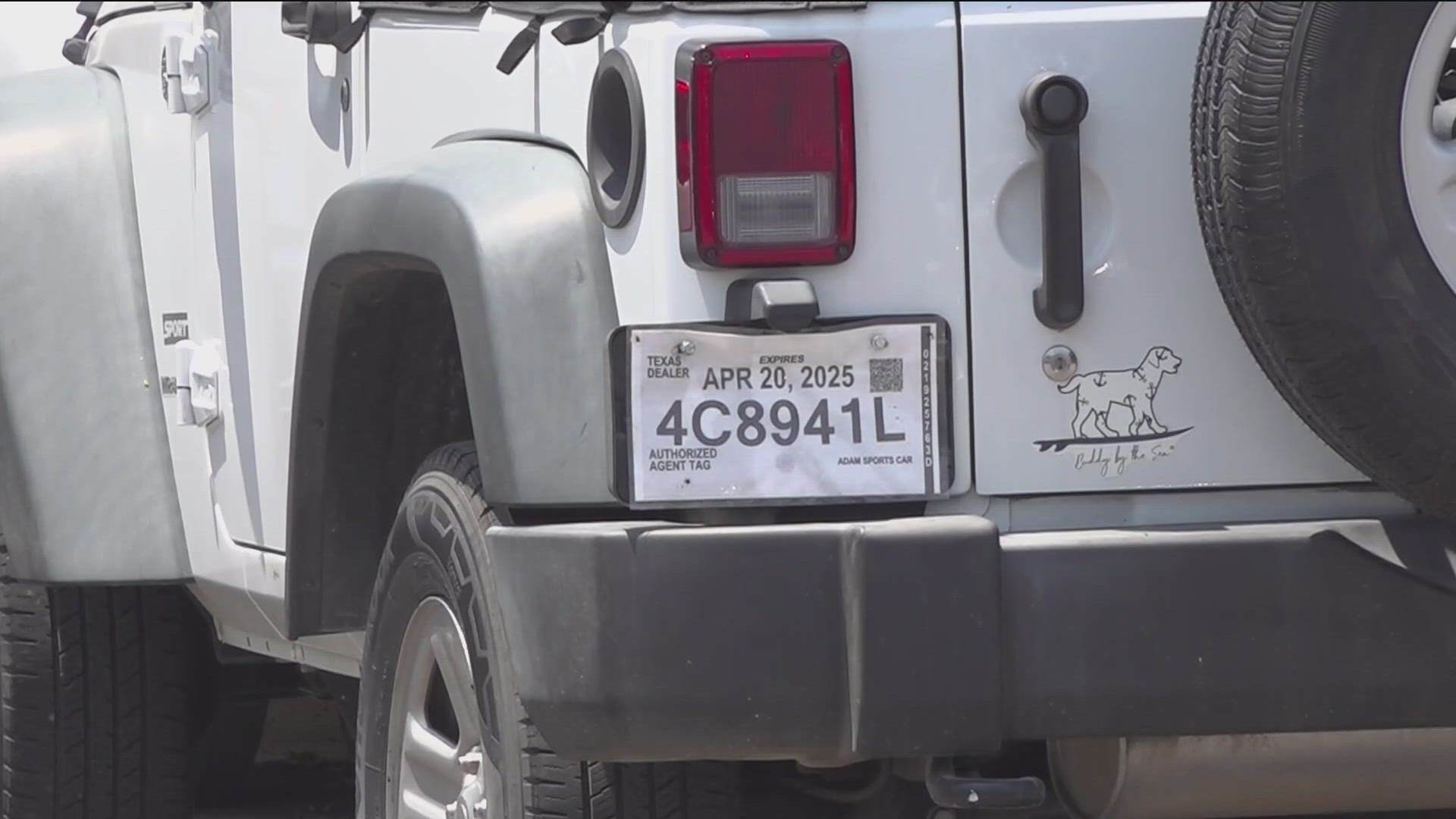 The paper tags will be replaced with metal ones beginning July 1. 