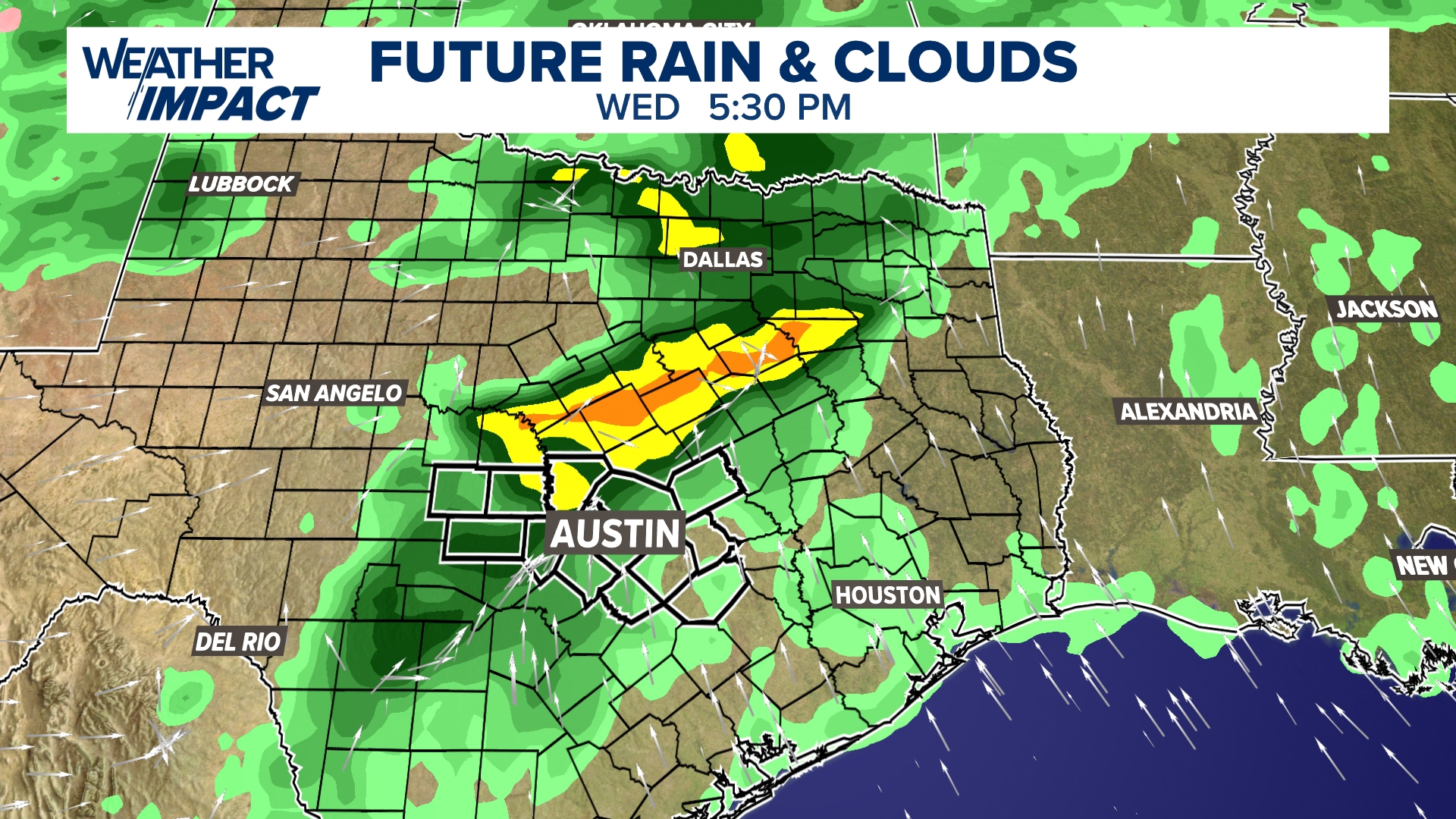 Austin weather: Storm chances ramp up to end April in Central Texas ...