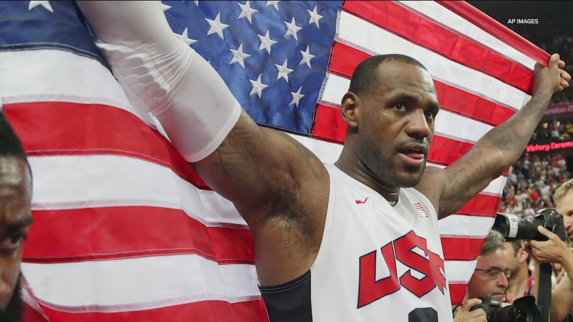 LeBron James selected as US flagbearer for Olympics | kvue.com