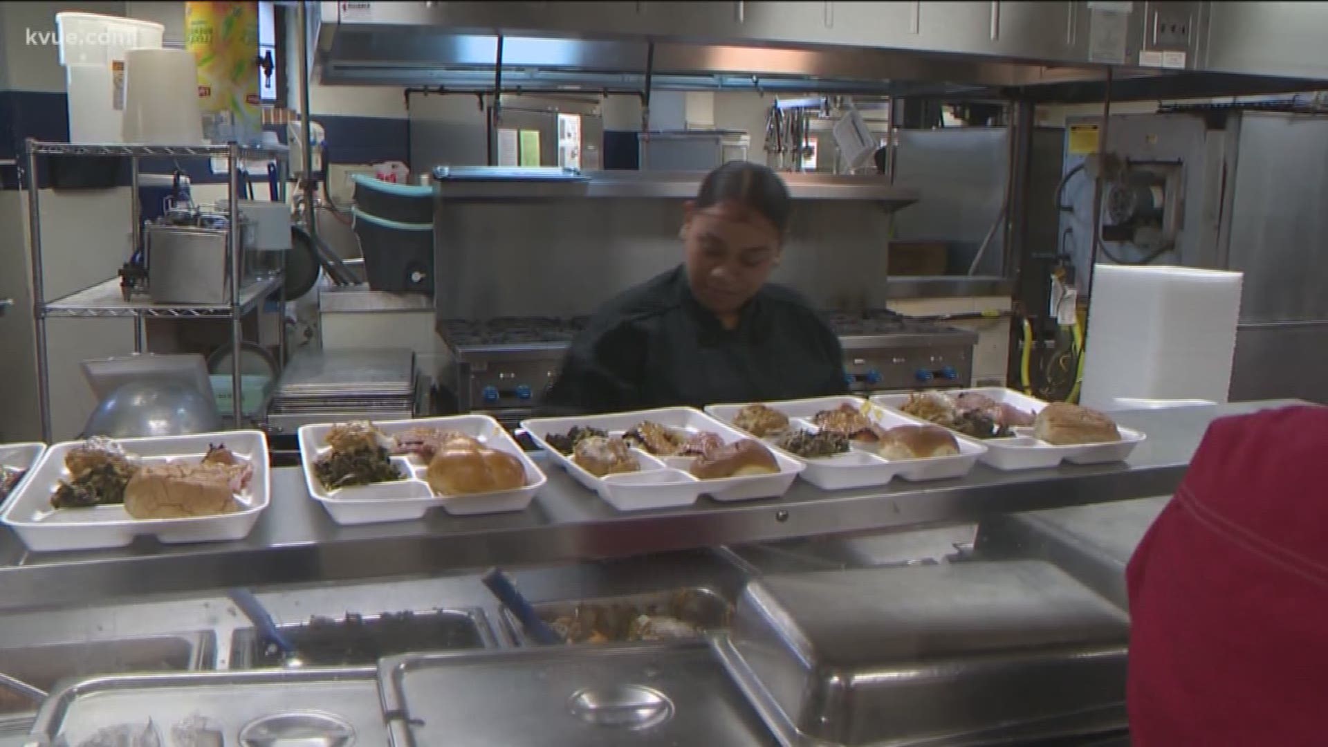 The Salvation Army opened its Downtown Austin shelter for a few hours on Christmas Eve to anyone who needed some food and smiles.