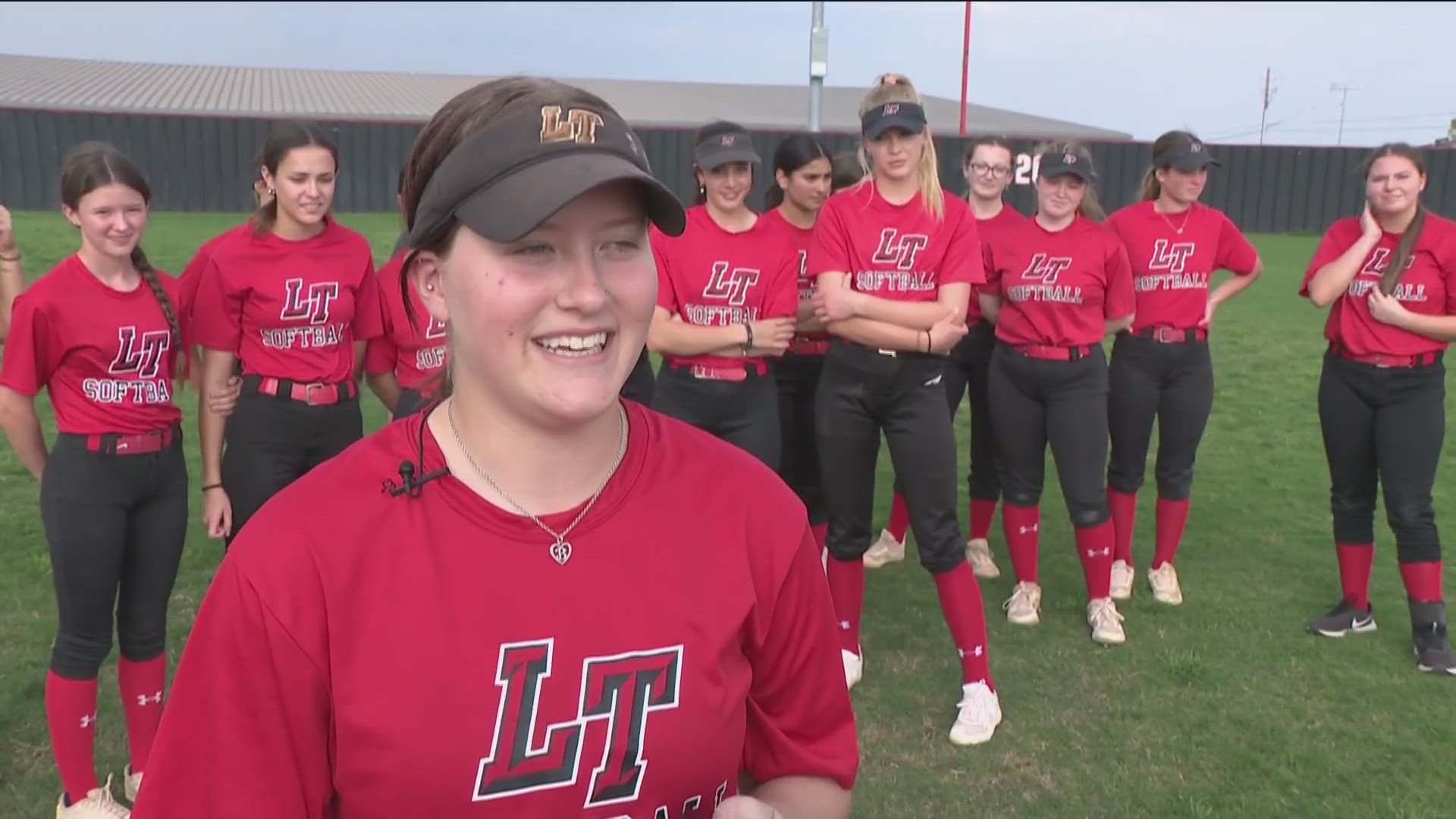 Lake Travis softball's Bella Fromel is a senior leader and a Monterey Peninsula College commit.