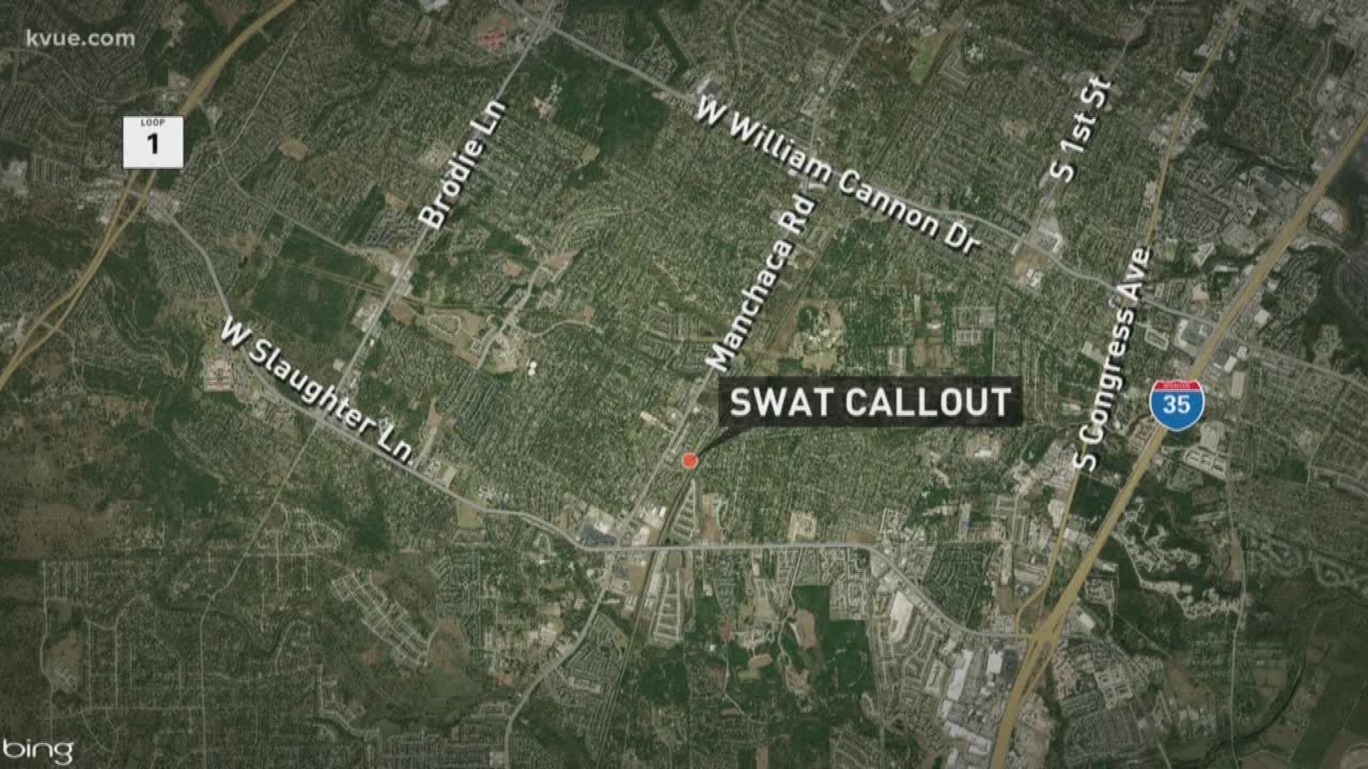 Members of the Austin SWAT team are out in southwest Austin responding to a barricaded subject, according to Austin police.