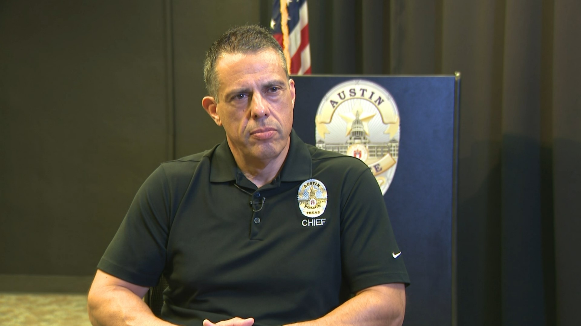 On Sept. 1, Austin Police Chief Joseph Chacon will retire. He sat down one-on-one with KVUE's Rob Evans to talk about the past two years as chief.