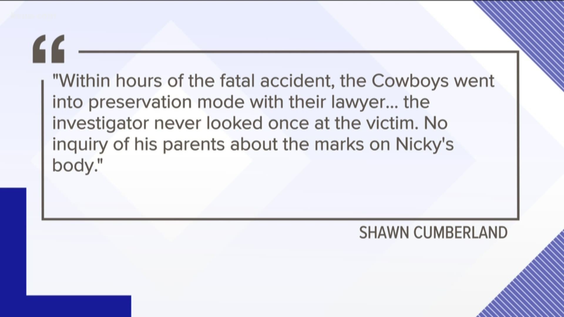 A grieving father whose son died after attending a retreat with members of the Texas Cowboys is speaking up after UT handed the group a six-year
suspension.