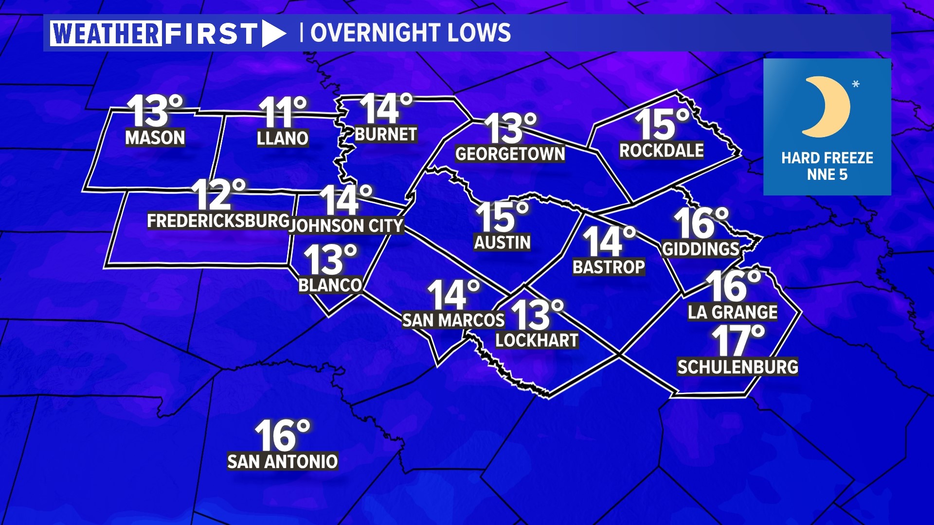 Arctic blast brings freezing rain, wintry mix to Austin area | kvue.com
