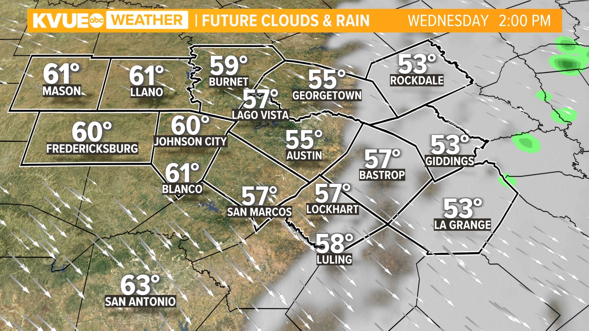 Timeline: Rain and storms likely through Wednesday morning | kvue.com