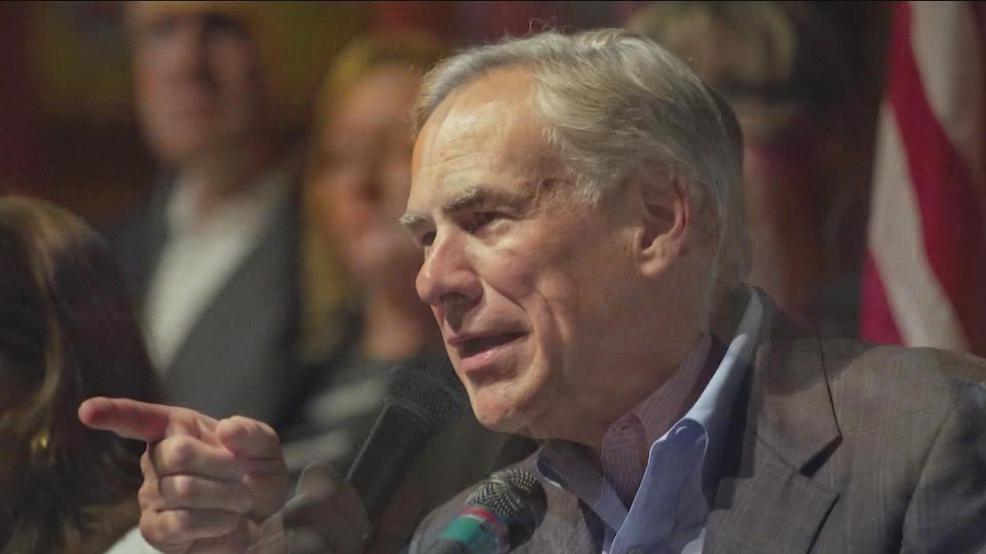 Gov. Greg Abbott tweeted that he was invoking state and federal Invasion Clauses to authorize "unprecedented measures to defend our state against an invasion."