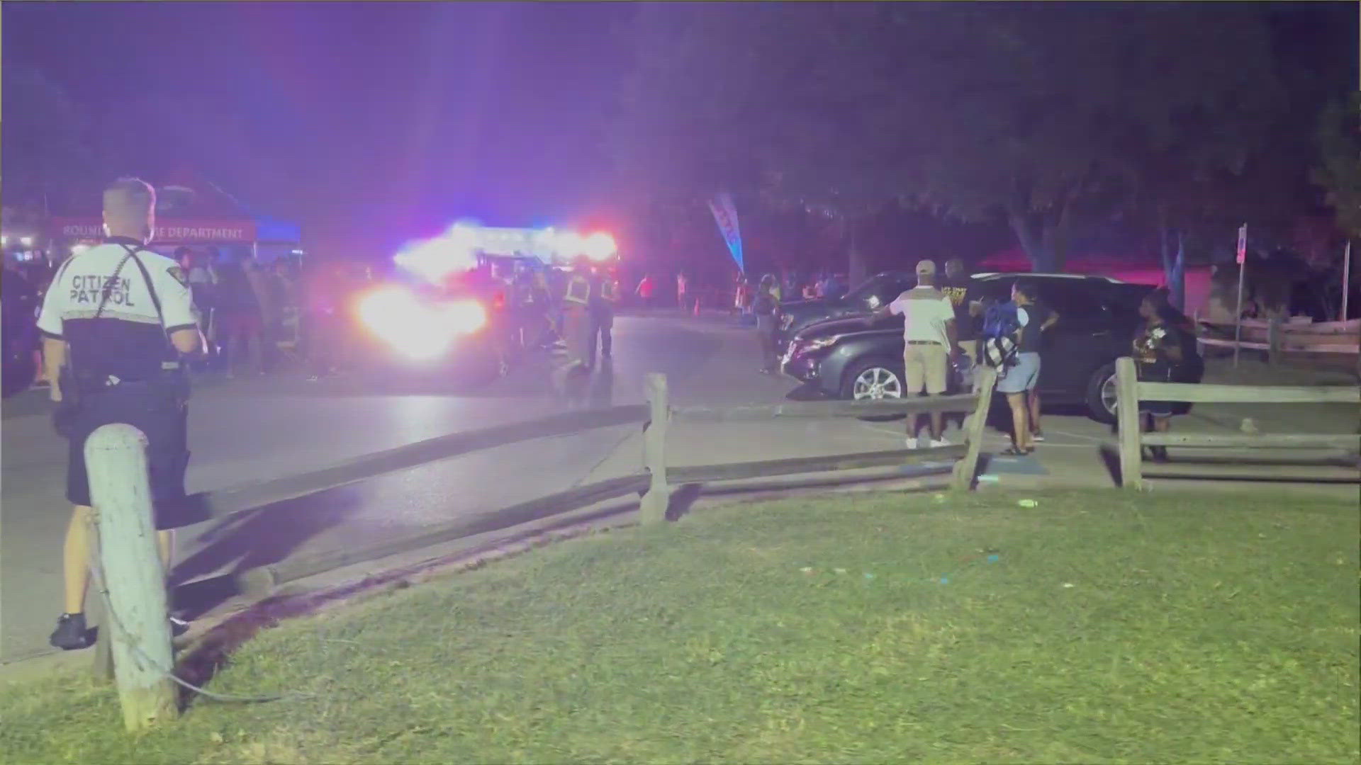 At least two people are dead and several are injured after a shooting at a Juneteenth event in Round Rock. The suspects are still at large.