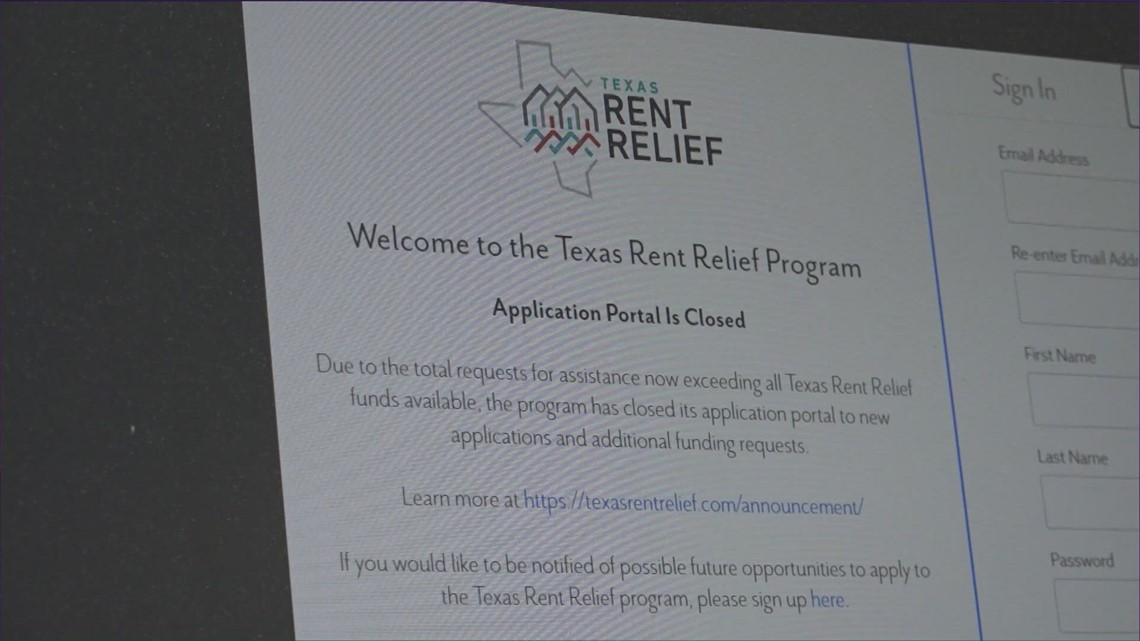 Texas Rent Relief program filling up fast