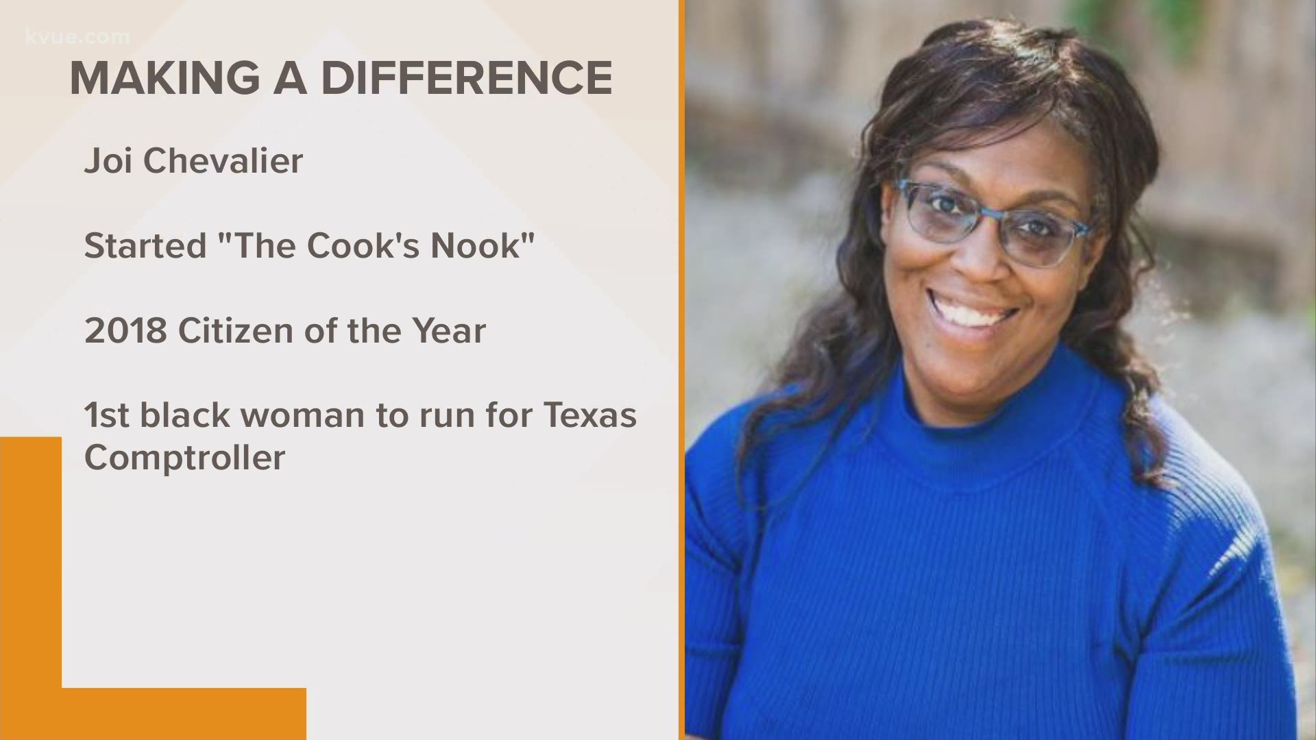 Joi started The Cook’s Nook, Austin’s first shared commercial kitchen and culinary incubator after spending nearly 20 years in the tech industry.
