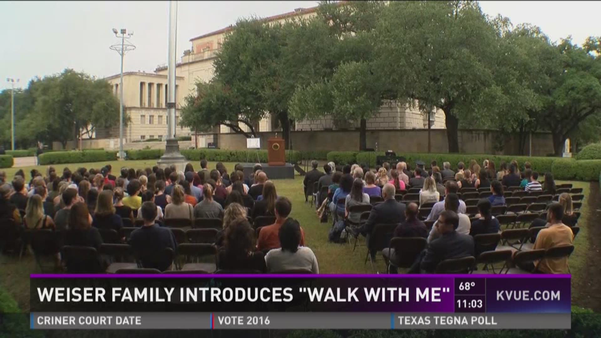 Weiser family introduces 'Walk With Me'