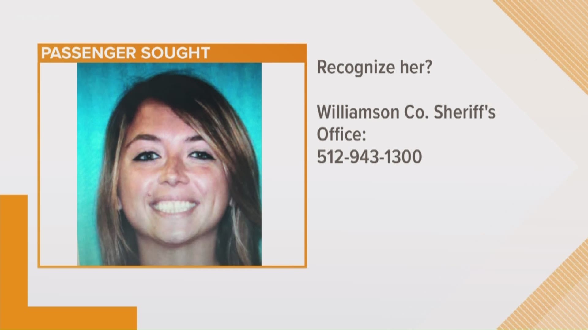 Williamson County deputies search for woman after crash