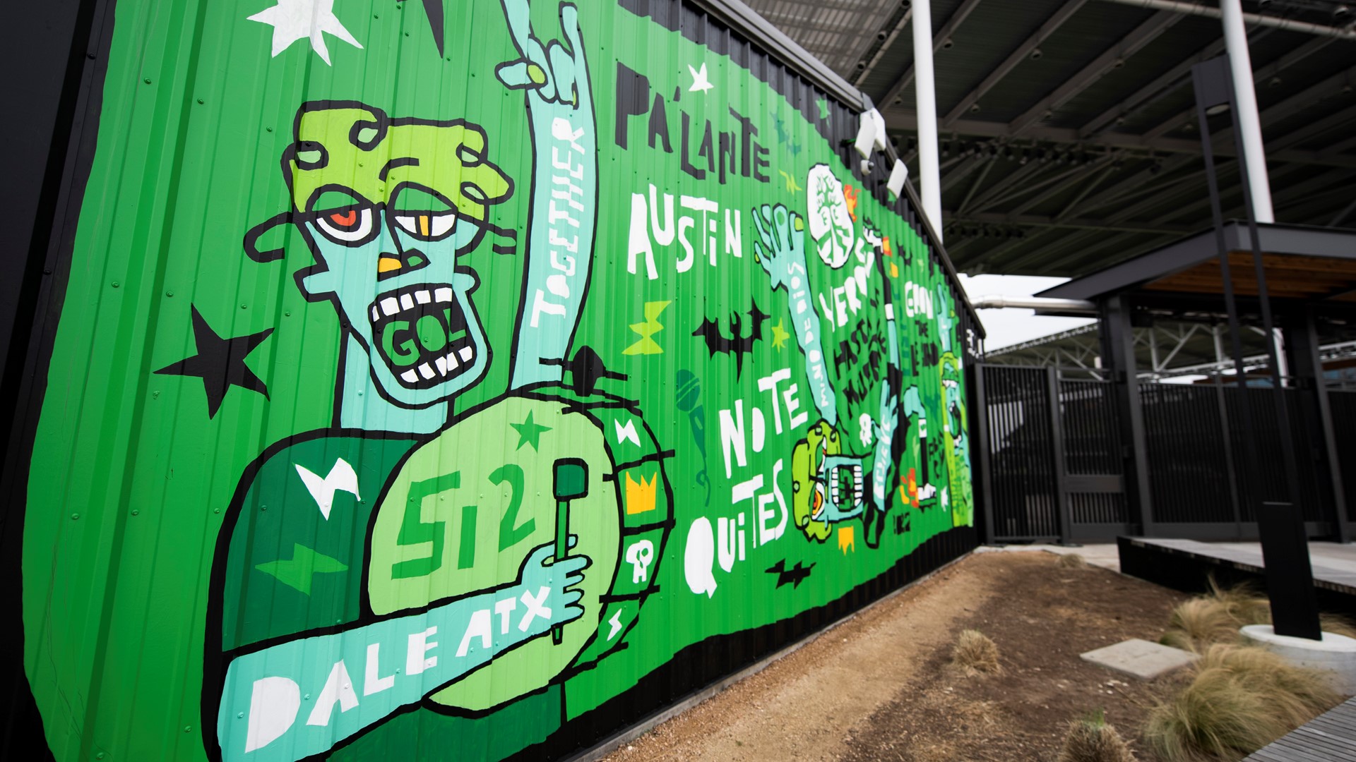 Austin FC is partnering with local artists for the second year in a row to create murals and gameday posters that will live in the stadium.