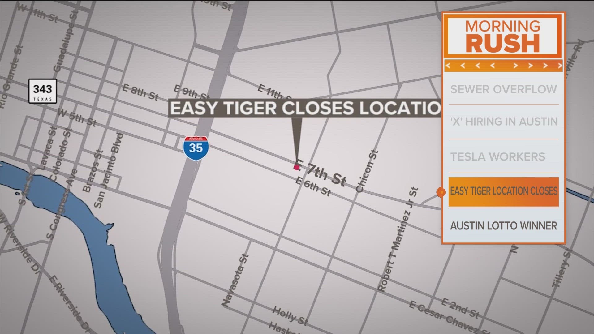 Easy Tiger is closing its location on East Seventh Street due to challenging weather conditions and increased costs.