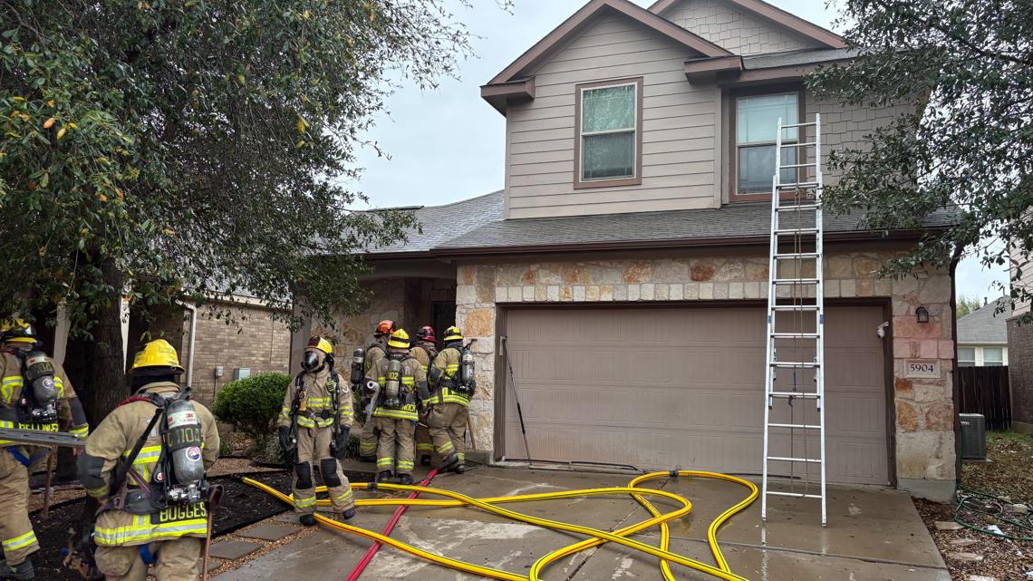 4 people can't return home after lightning strike sparks house fire in ...