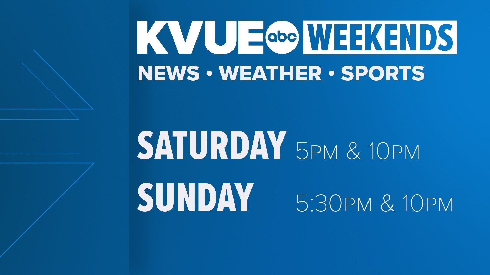 The KVUE News team provides a look at local, regional, statewide and national news events and the latest information on weather issues.