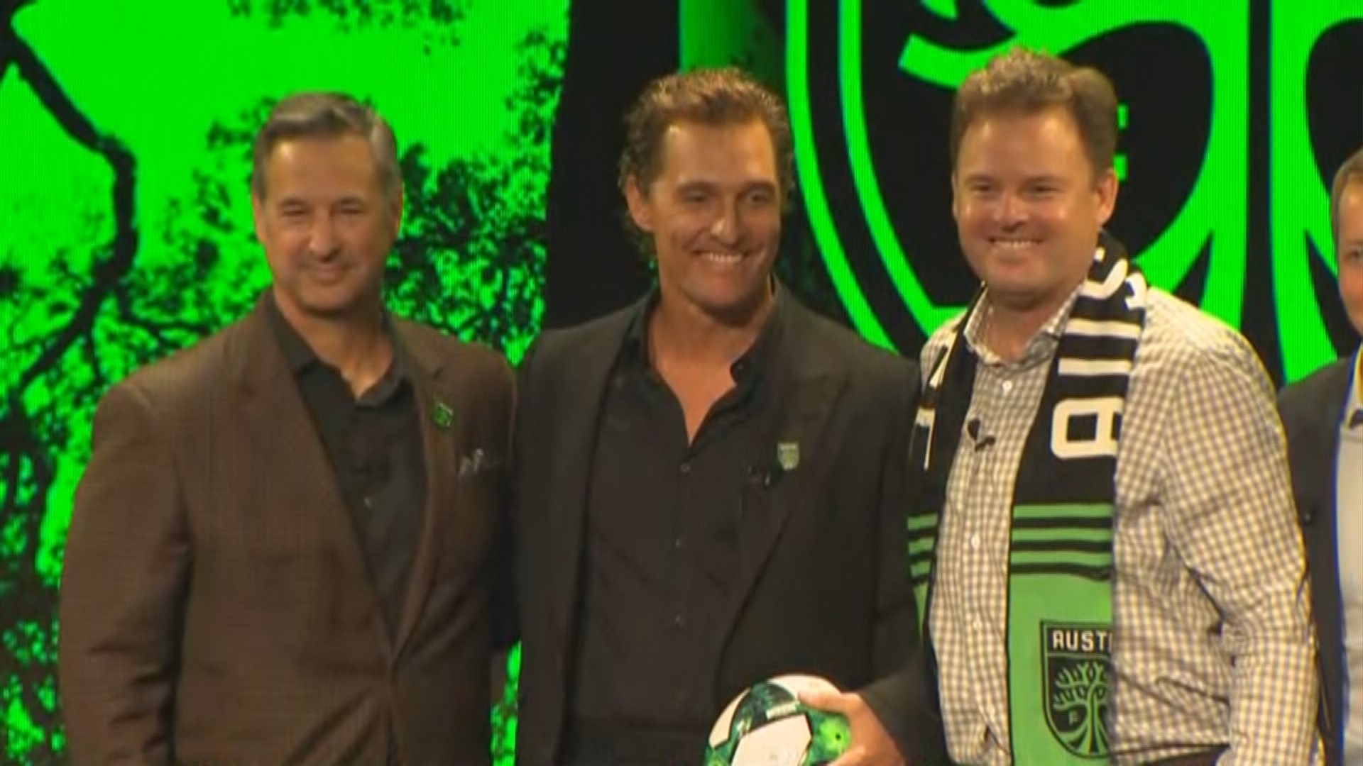 Austin FC and Two Oak Ventures CEO, Anthony Precourt, held a press conference Friday to announce the new members of Austin FC's investor group and McConaughey was named one.