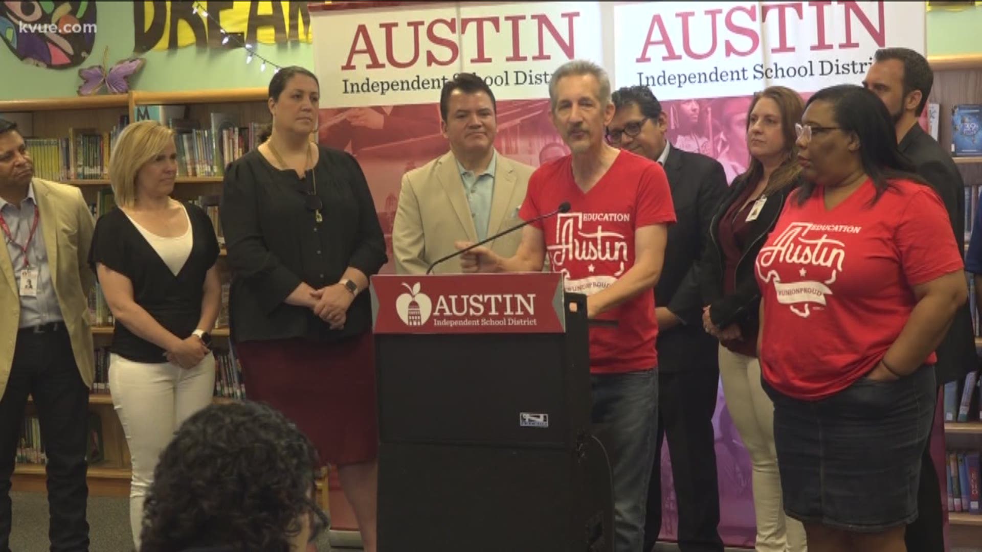 Austin ISD teachers and staff are getting a big pay raise, thanks in part to school finance reform legislation.