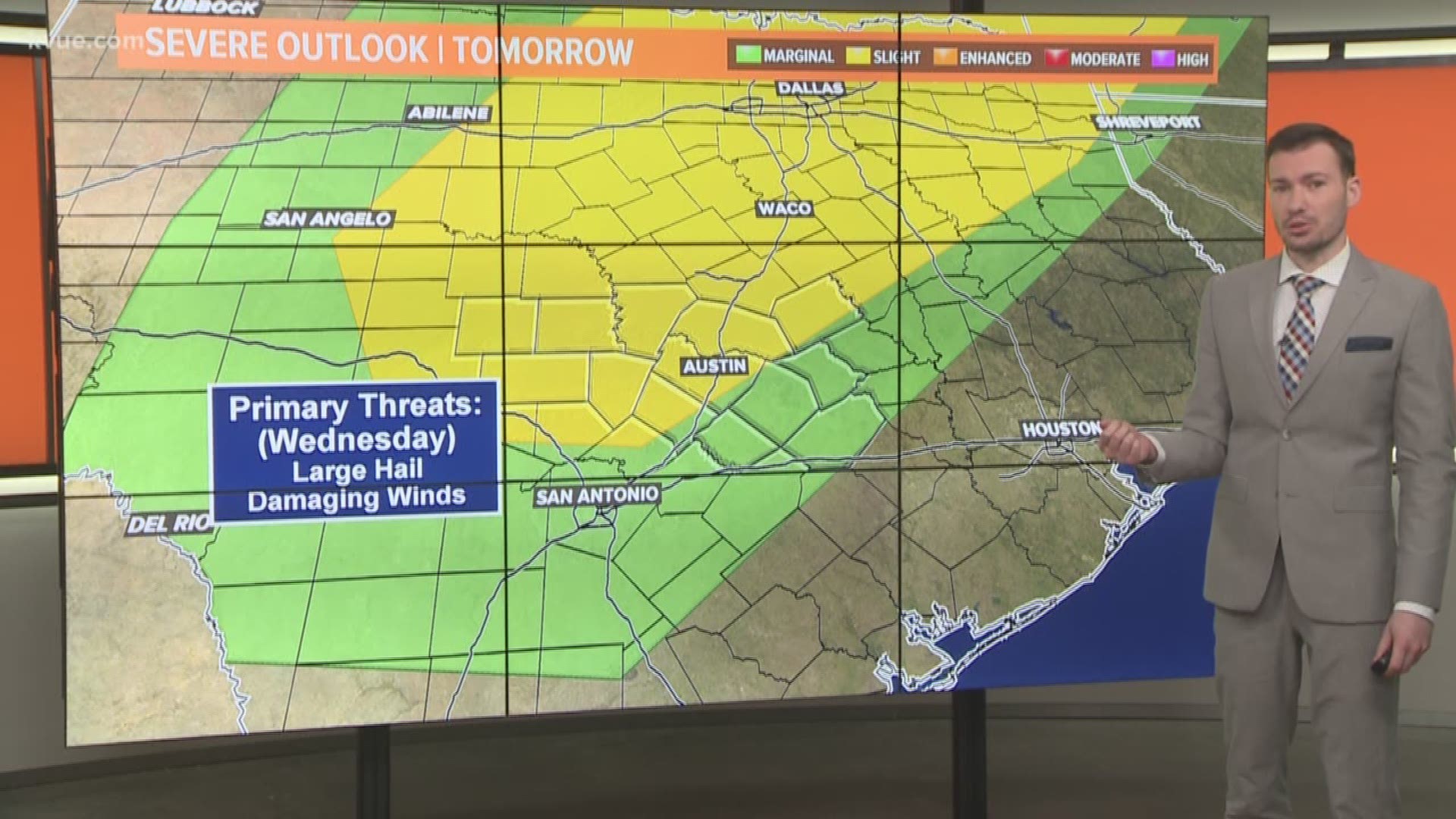 Tuesday weather forecast