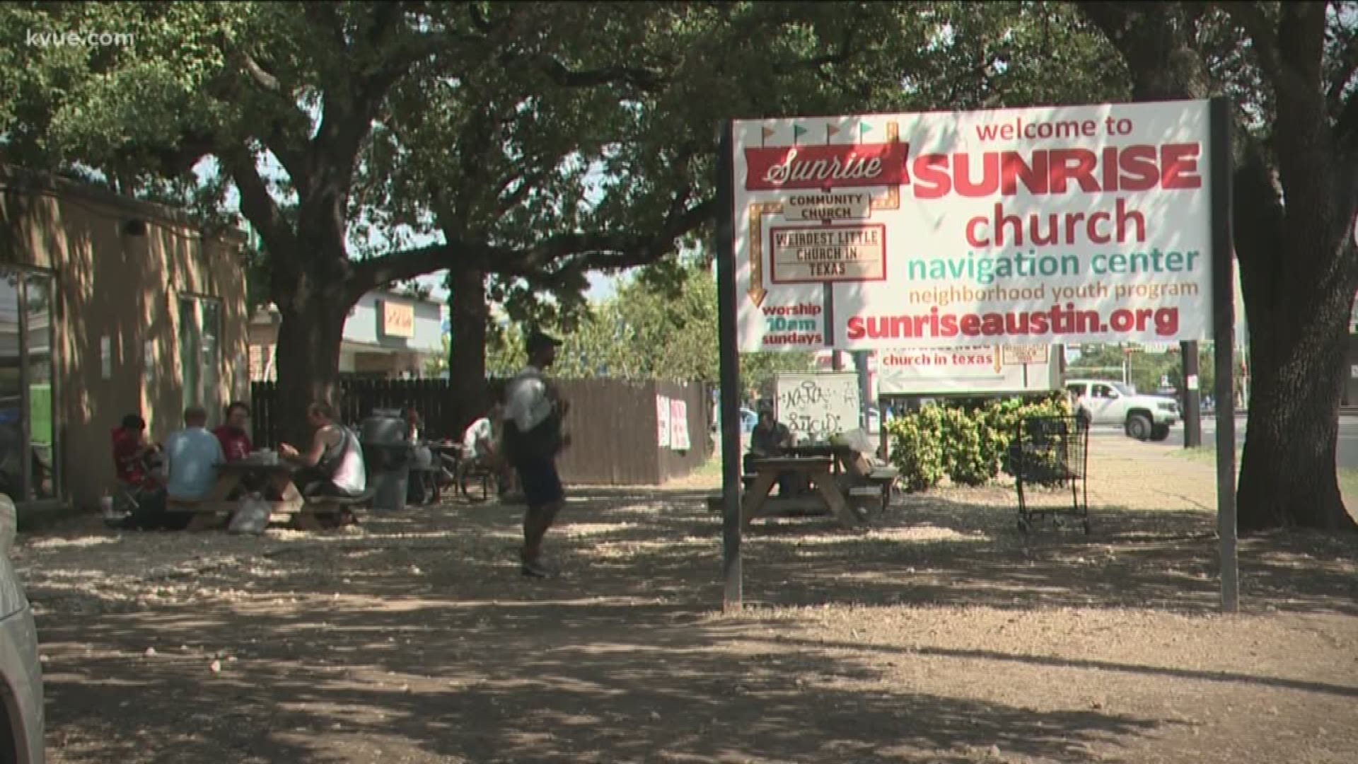It may be a small place, but a South Austin church is helping the local homeless population in a big way.