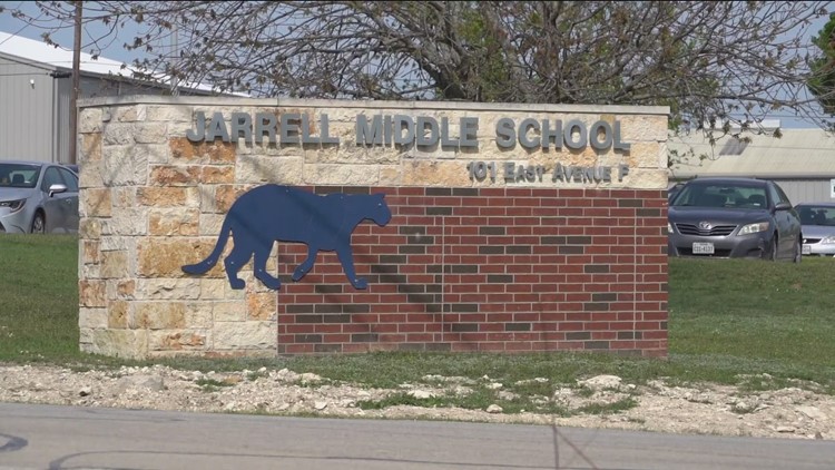 Over 100 Jarrell Middle School students stayed home following school threat scares