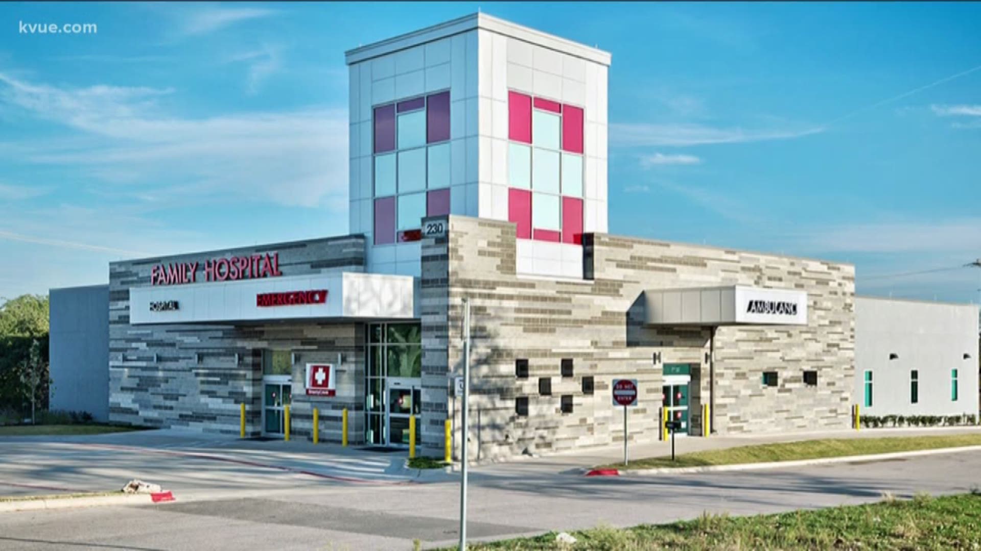The hospital will open in Round Rock on Deer Ridge Road off Highway 620.