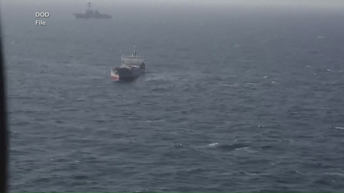 US Navy ships break blockade in Strait of Hormuz | kvue.com