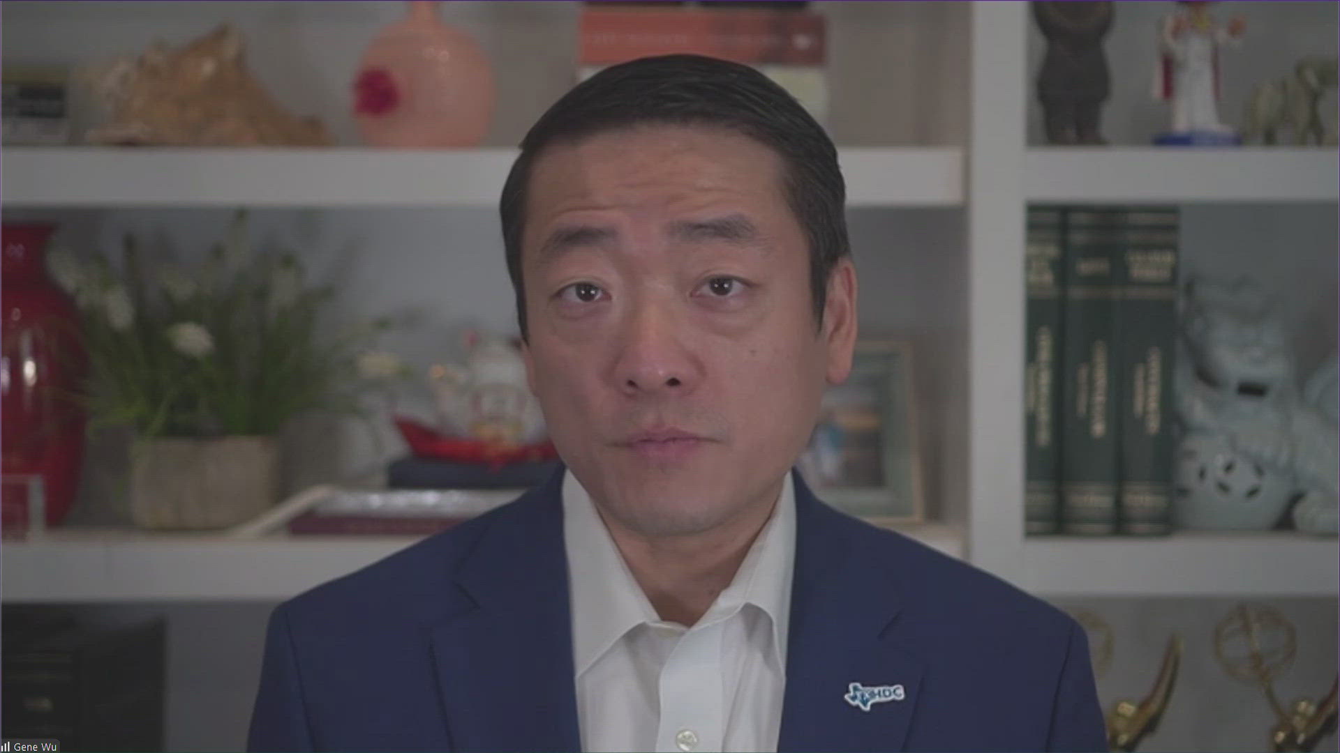 Wu served as the Minority Leader in the Texas House during this session.