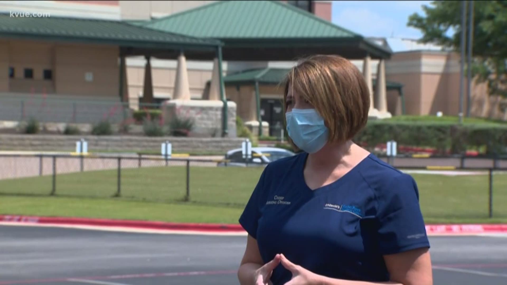 The chief nursing officer at St. David's Round Rock Medical Center gave us a better look at the frontlines of the coronavirus.