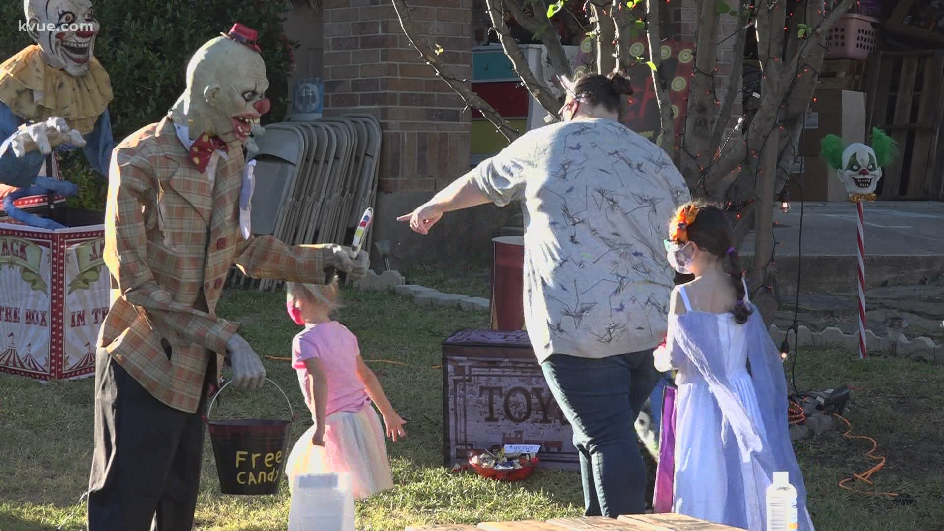 One Round Rock neighborhood had to get creative for Halloween this year amid the COVID-19 pandemic. The neighbors turned the holiday into a block party.